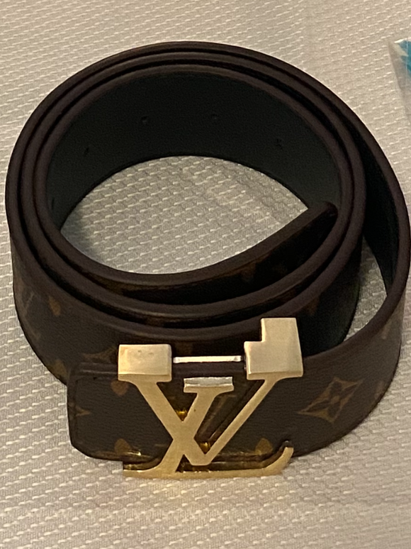 Lauren Brown Logo Belt