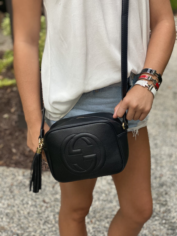 PRE-ORDER Gracie Black Crossbody with Tassle