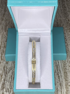 Chloe Gold Small Bling Bracelet