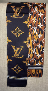 Lauren Small Scarf Cheetah Black